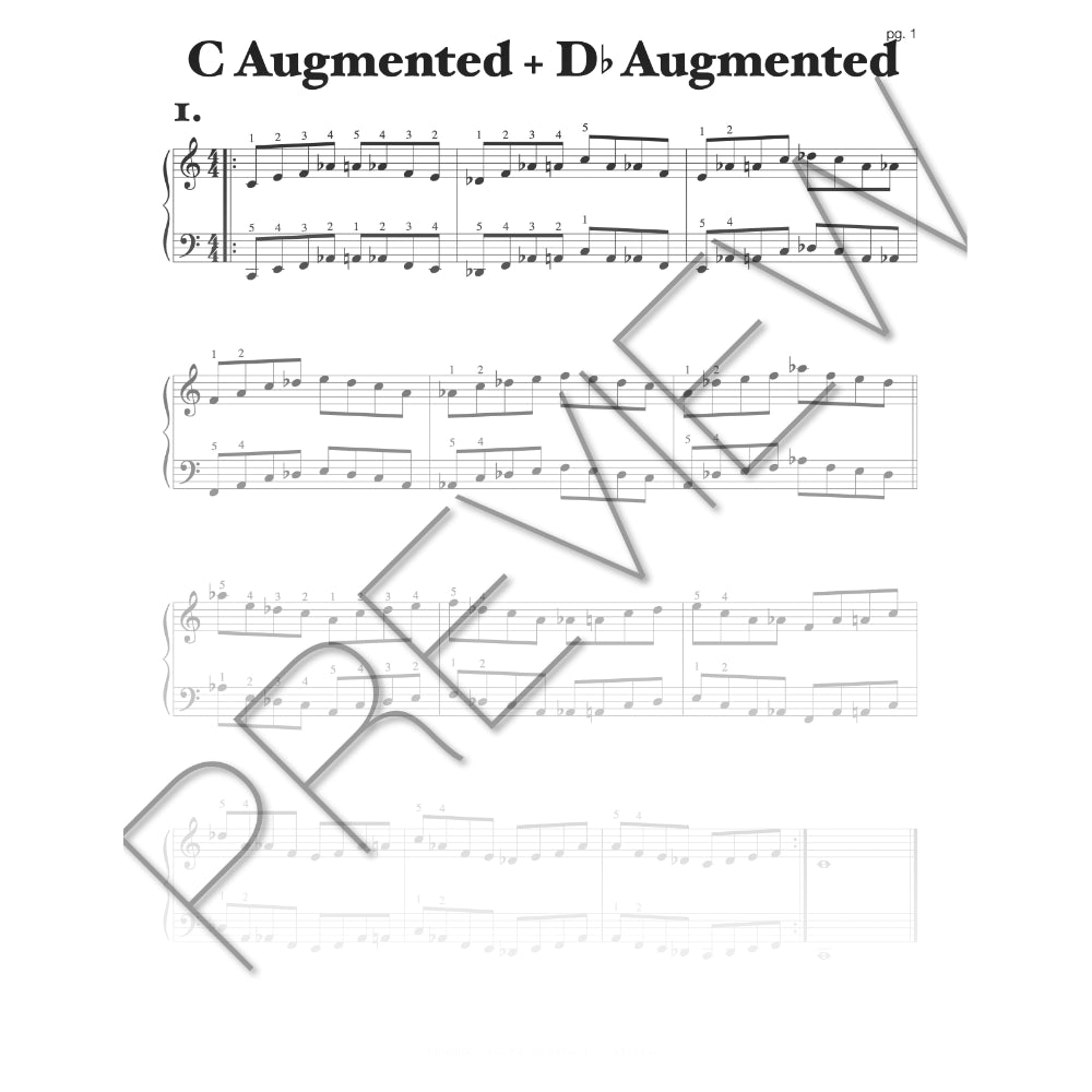 Hexatonic Hanon: Volume 4