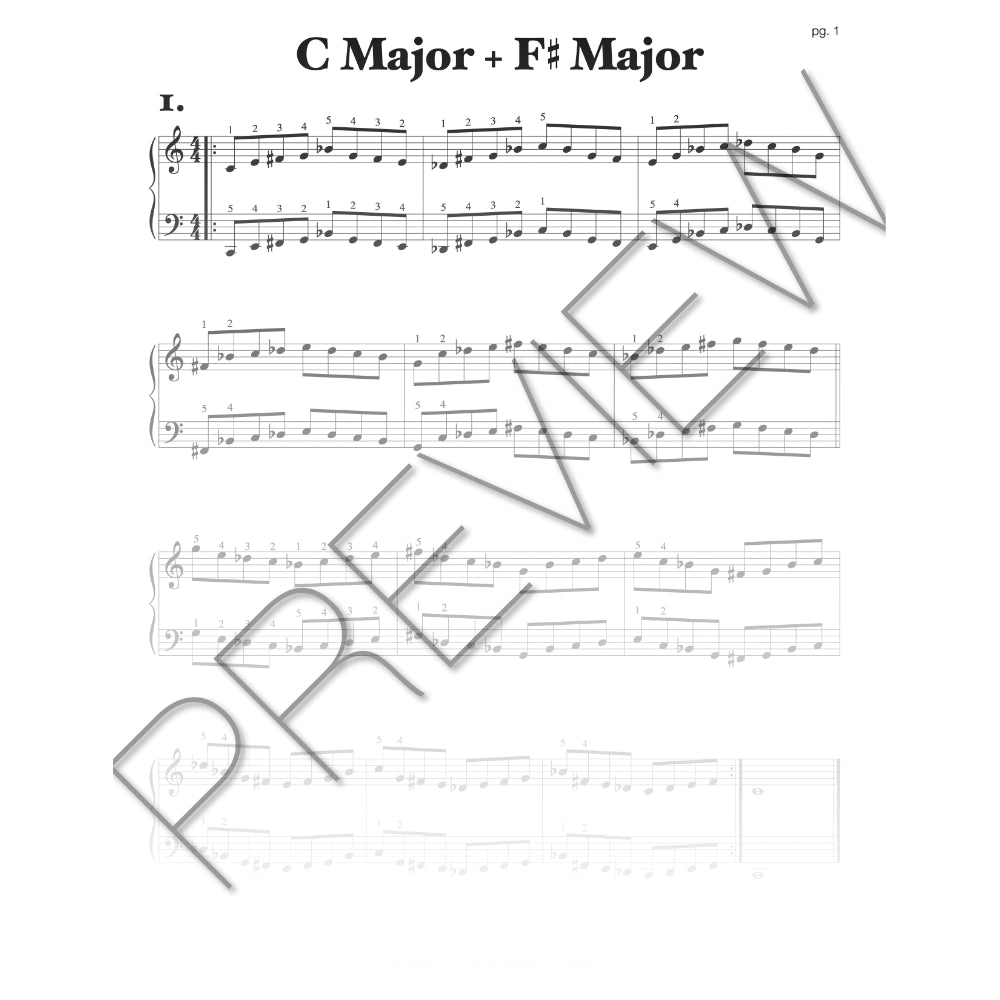 Hexatonic Hanon: Volume 2